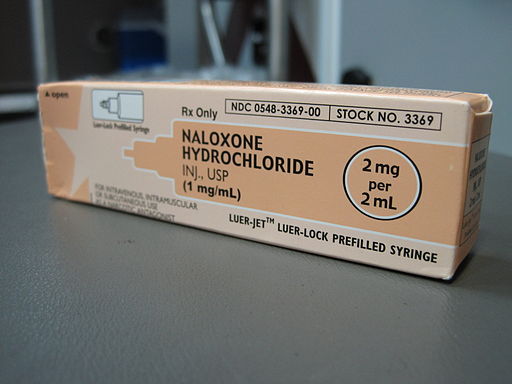 a box of Narcan