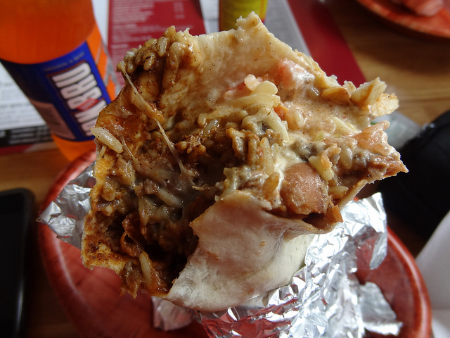 a haggis burrito